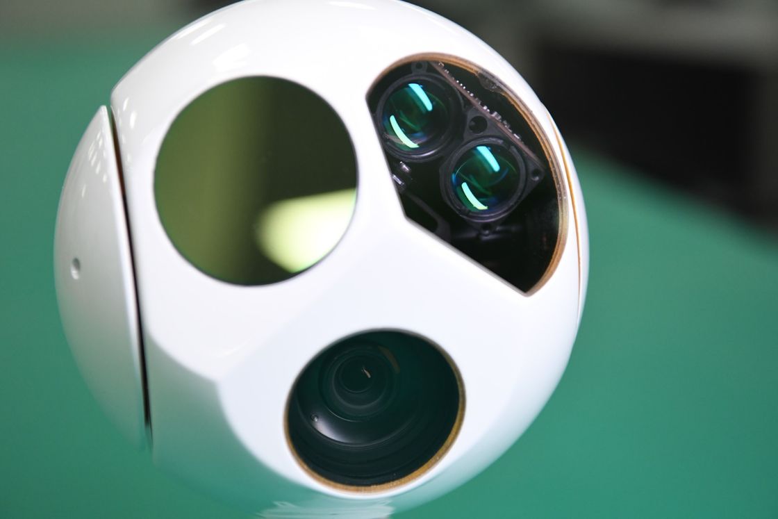 Laser Rangefinder Electro Optic Camera Three Axis 1kg EO IR Sensor Resolution 640x512