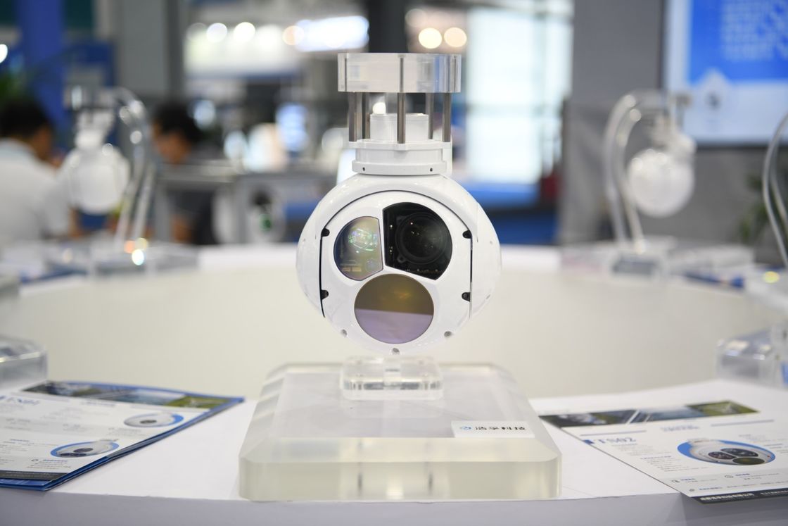 GPS Coordinate Resolving Airborne Electro Optical Pod EOIR Camera For Fixed-Wing