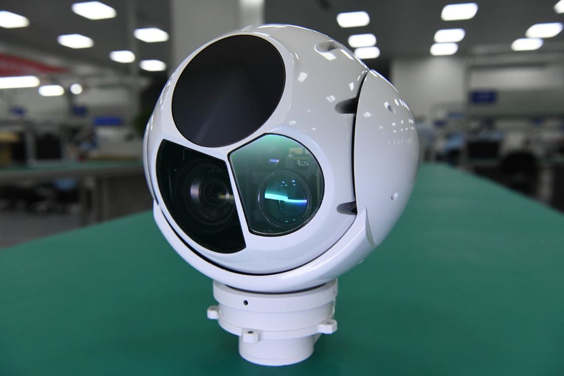 Gyro Stabilized Dual Sensor Electro Optical Tracking System Resolution