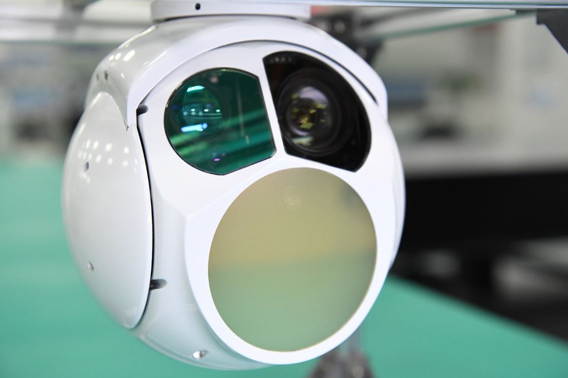 Diameter 170mm EO IR UAV Zoom Camera Airborne Electro Optical Pod With LRF