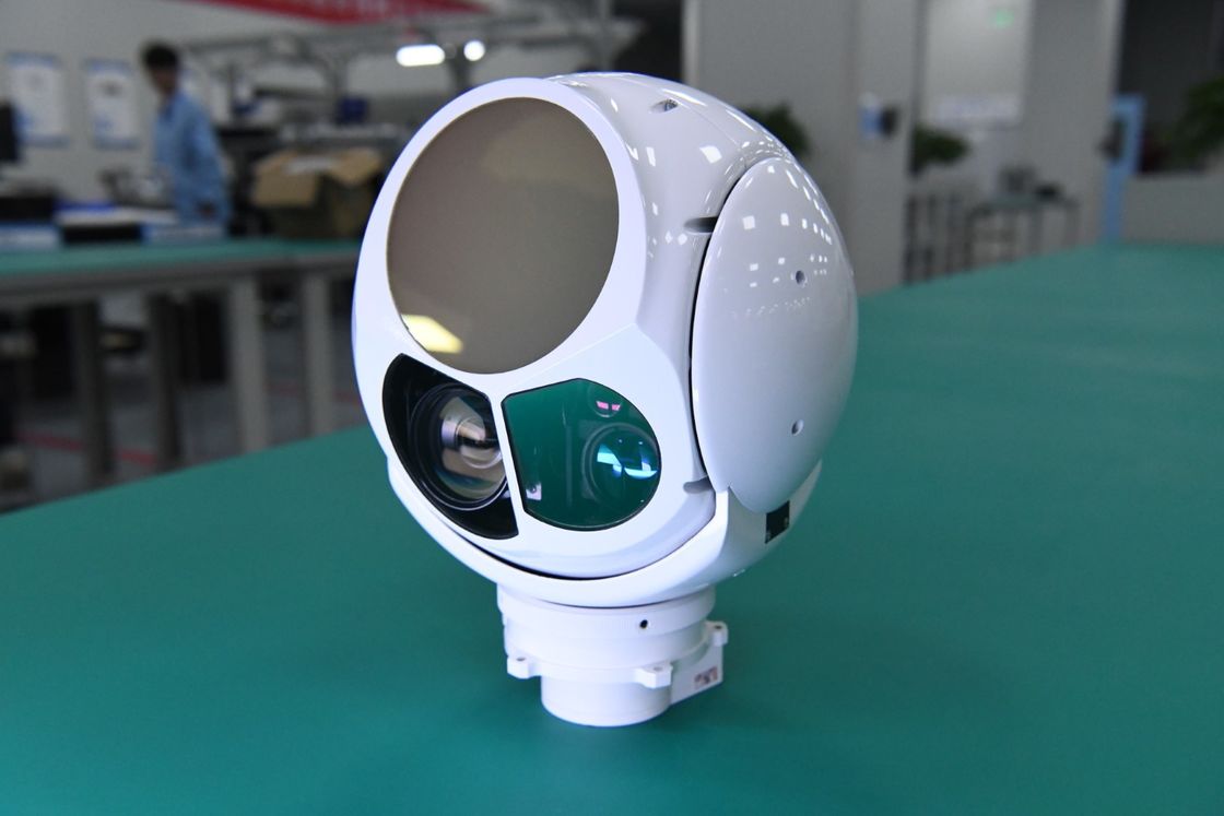 Electrical Optical Systems 4km Laser Rangefinder UAV Gimbal Camera For
