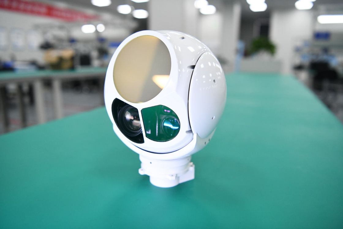 IP Verison Electro Optic Drone System EO IR Camera Built-In 1535nm Laser Rangefinder