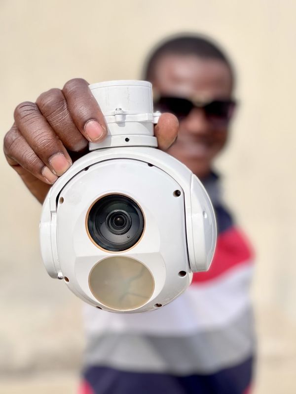 640x512 Electro Optical Surveillance System Infrared Sensor