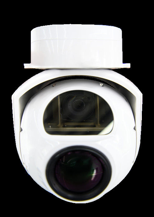15X Electro Optical Surveillance System EO Sensor 2 Axis Multispectral UAV Zoom Camera