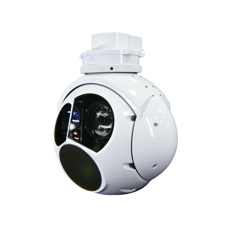TS02 Two Axis High Resolution LWIR Thermal UAV Payload Gimbal Sensor Camera with Zoom