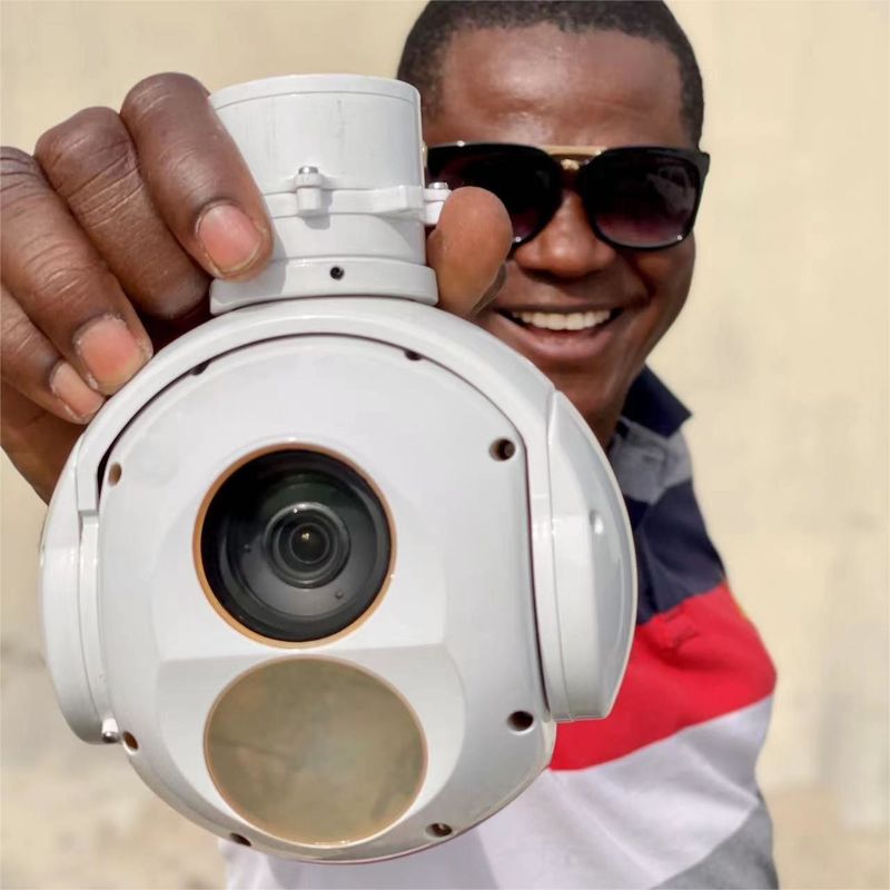 Electro Optical UAV 30X Zoom EO 640x512 IR Thermal Camera With Ethernet Video Output TS120BT-04